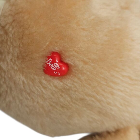 Care Bears 14" Tender Heart Bear Plush Vintage 1983 Stuffed Animal Toy Kenner - Picture 11 of 13